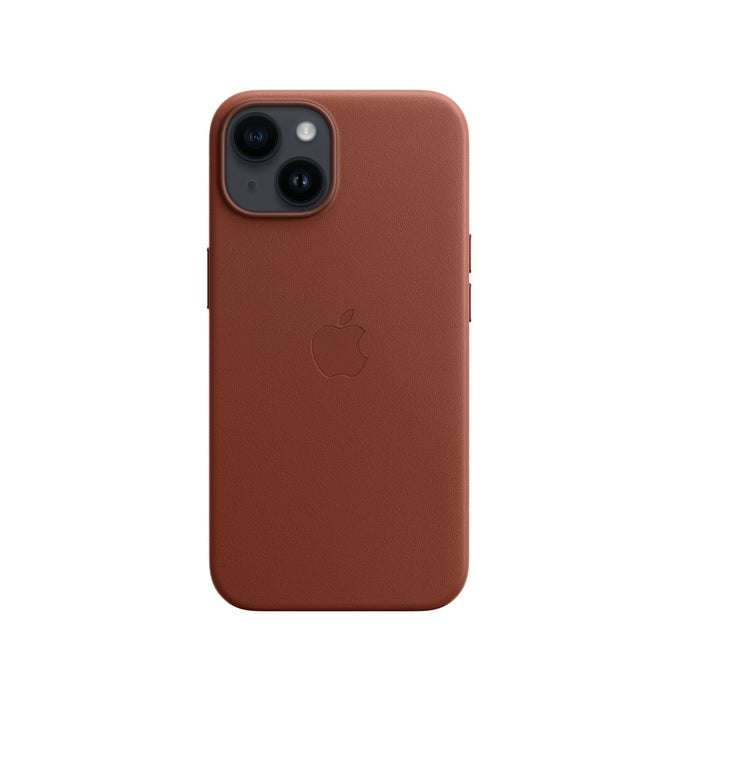 iPhone 14 Silicone Case with MagSafe - Umber