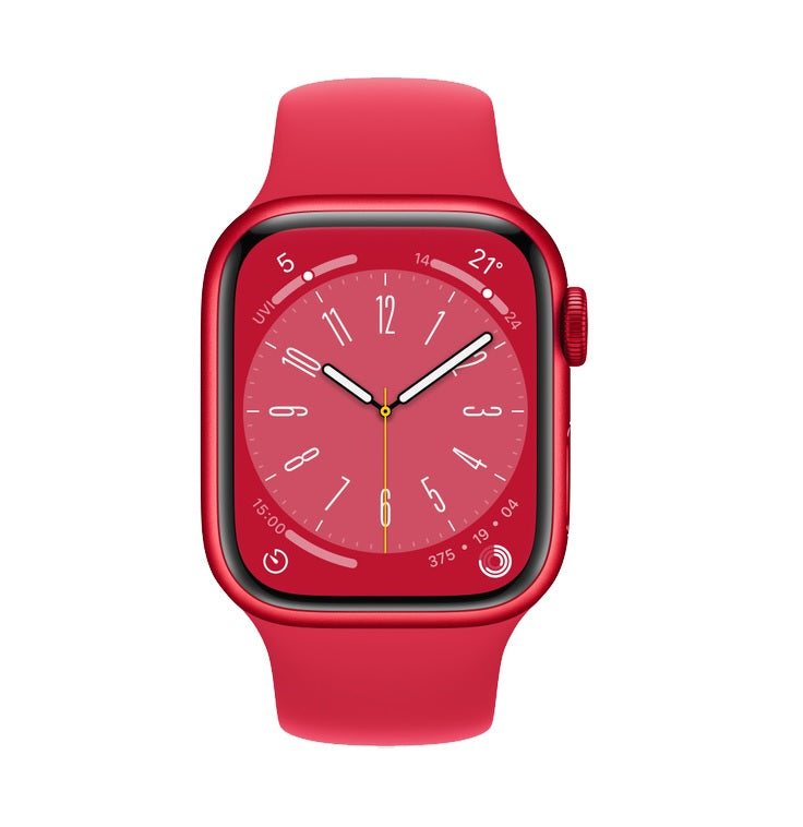 Apple Watch Series 8 45mm GPS + Cellular - Red – rptech.qa